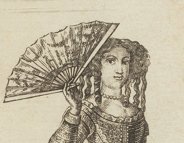 17世紀のイタリア女性のよそおい、1662年