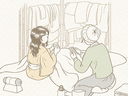 こんな時は、甘えて