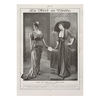 劇場のドレス（『フェミナ』1912年6月15日より）
