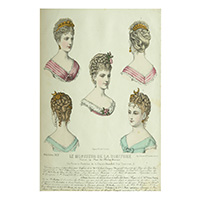 1870年代の流行の髪型